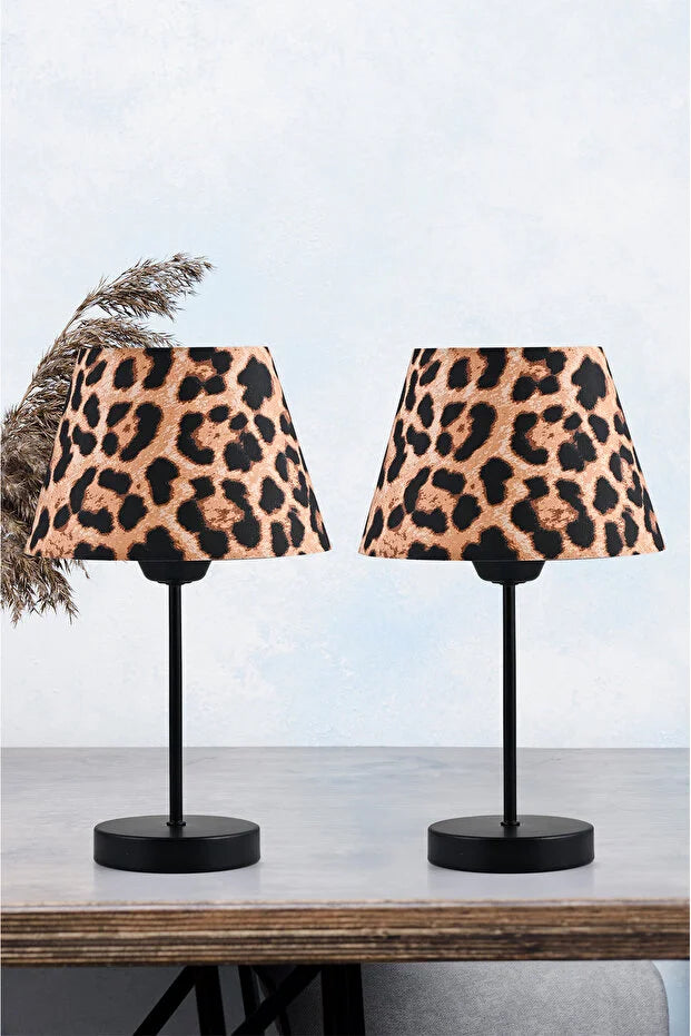 Leopar Siyah  Abajur
