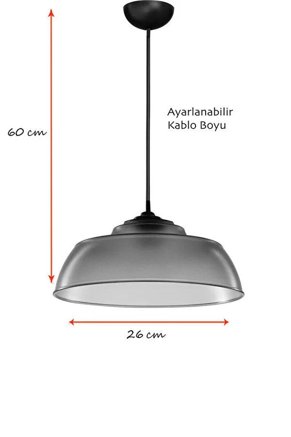 Arya Füme Sarkıt Genişlik 30 cm