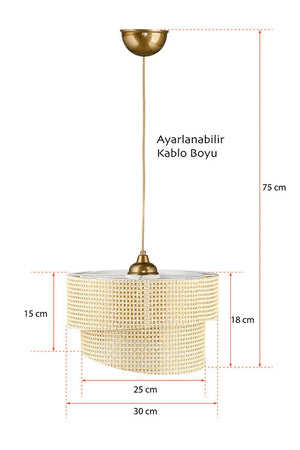 Stare Modern Hasır Sarkıt