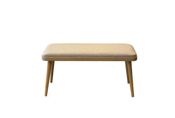 Vina Mini Bench Karina Meşe Krem