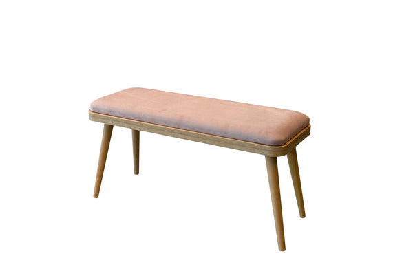 Vina Mini Bench Karina  Meşe Taş