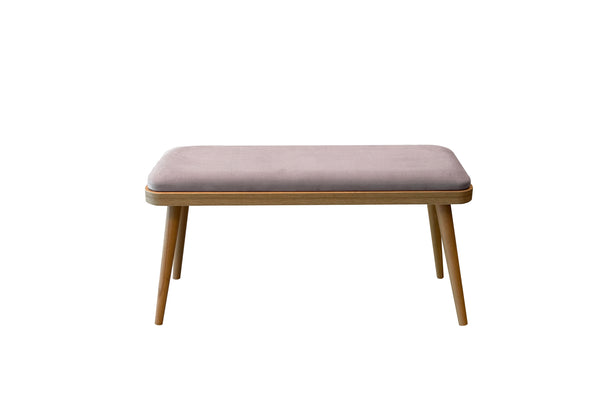 Vina Mini Bench Karina Meşe Gri