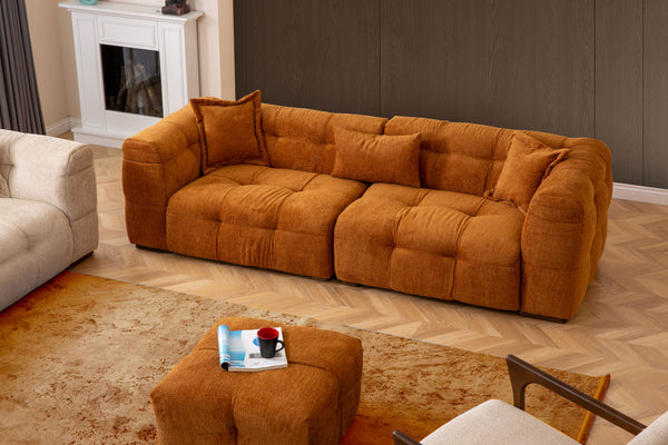 Puffy Üçlü Koltuk