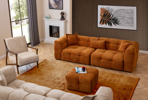 Puffy Üçlü Koltuk