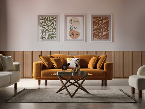 Bohem Üçlü Koltuk