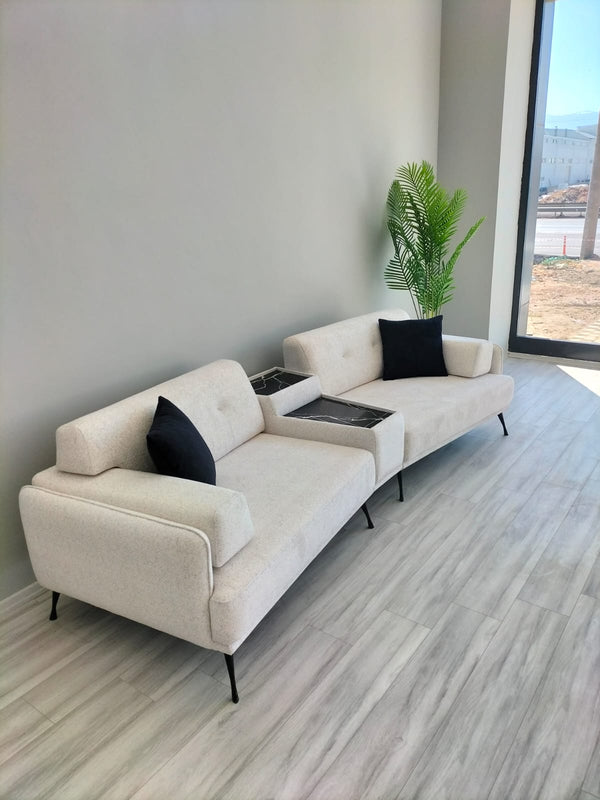 Venüs Sehpalı Üçlü Koltuk