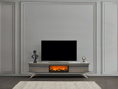 Asya Şömineli Tv Ünitesi