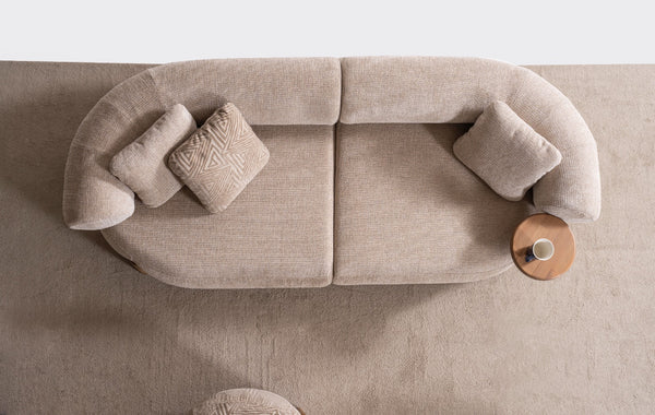 Retro Üçlü Koltuk