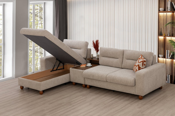 Gloria Üçlü Köşe Koltuk Takımı