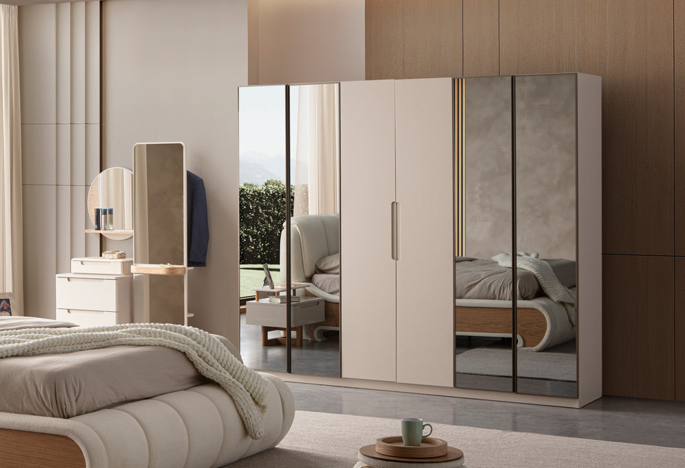 Tuana 6 Kapılı Dolap