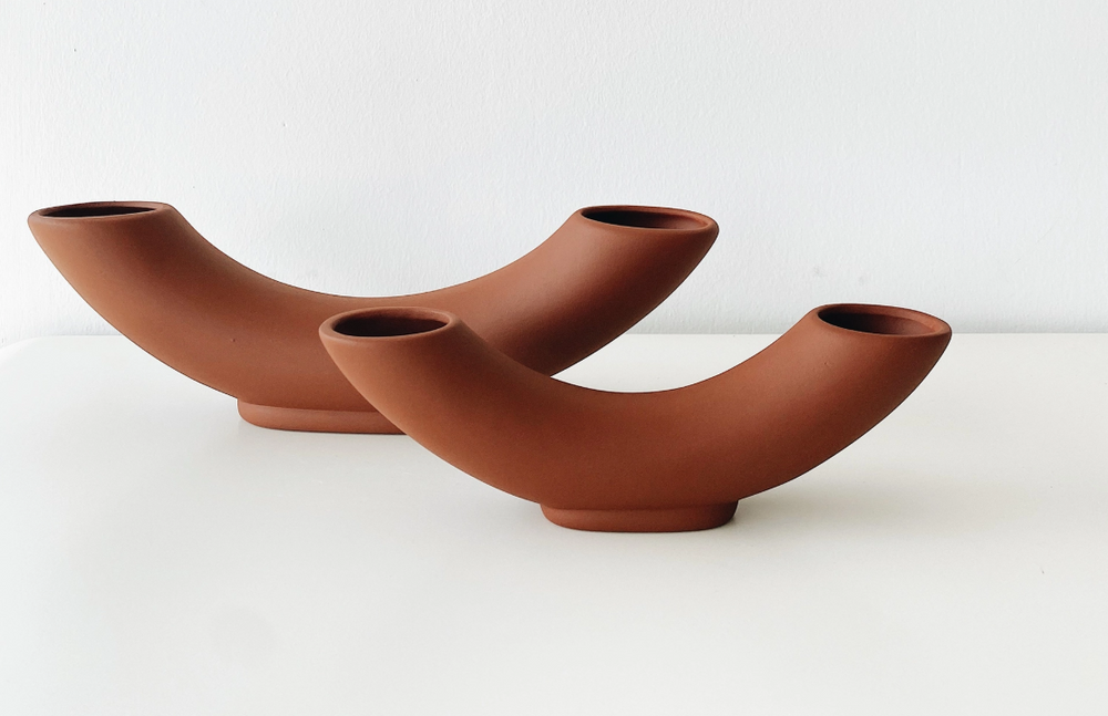 Boynuz Set Vazo, Kiremit